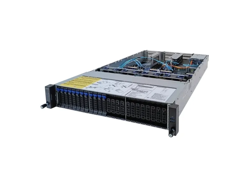 Gigabyte R282-Z97 (Rev. A00) - Server - rack-monterbar - 2U - envejs - uden CPU op til - RAM 0 GB - SATA/SAS/NVMe - hot-swap 2.5