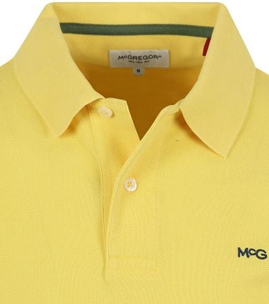 McGregor Classic Piqué Polo Geel MM241.9001.01-6001 kopen