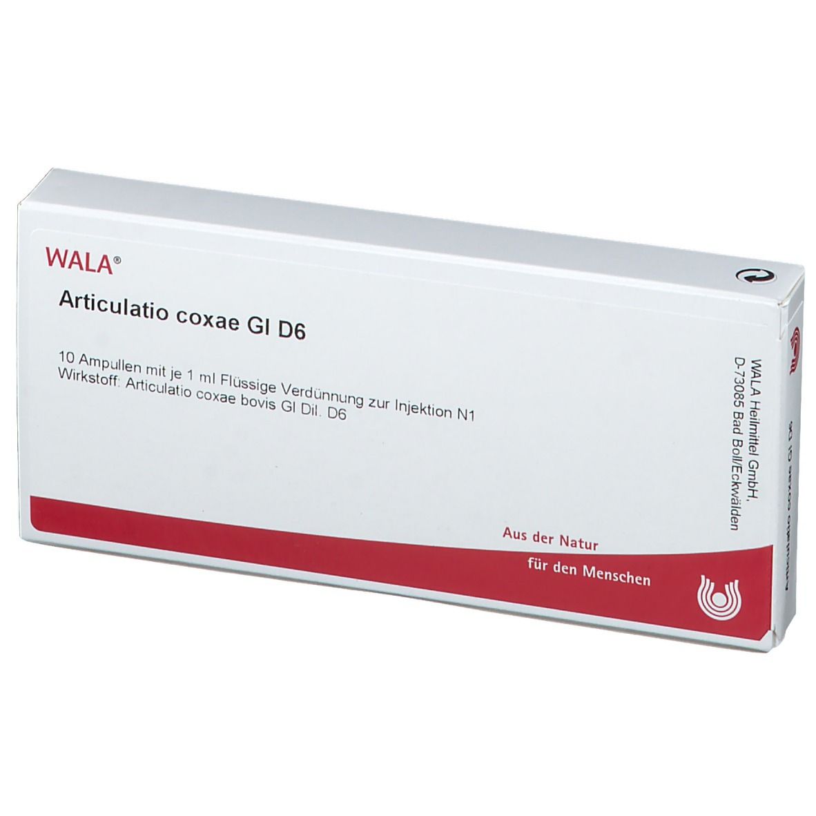 WALA® Articulatio Coxae Gl D 6 Amp.