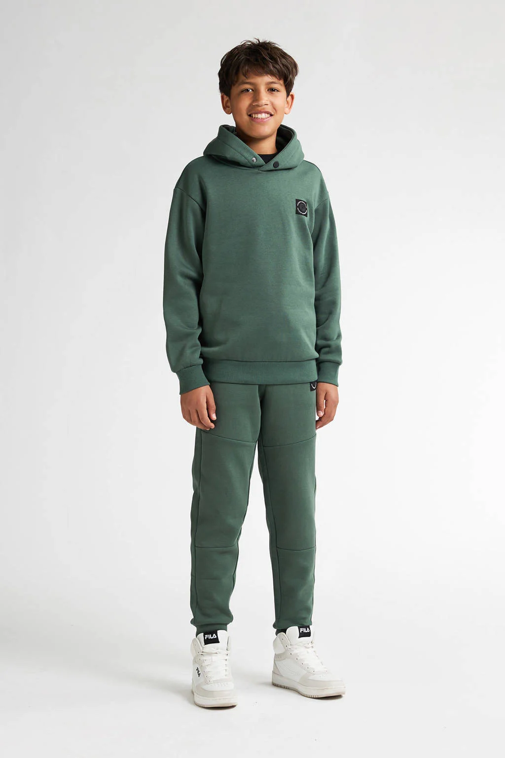 Petrol Industries hoodie donkergroen