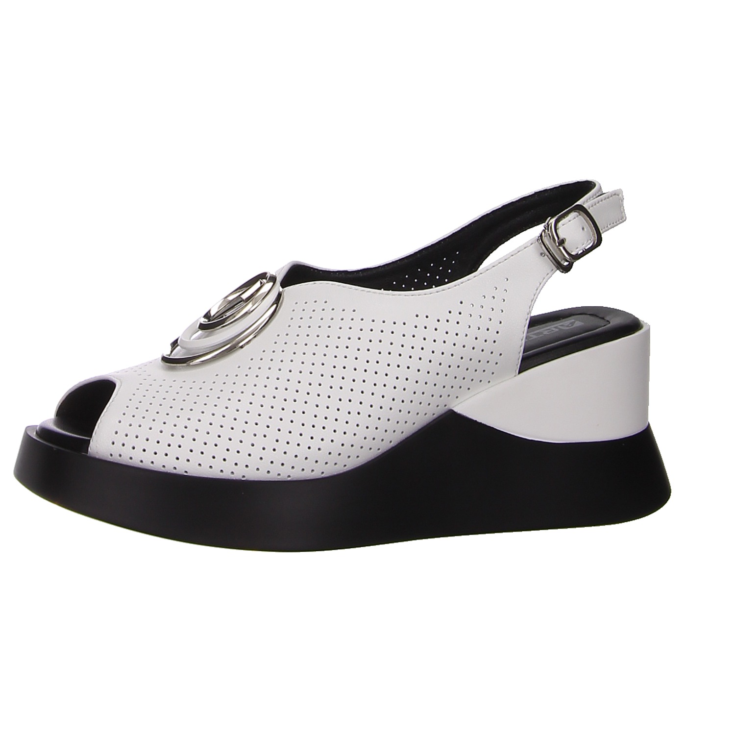 HBH Sandaletten weiß weiss/weiss kombi