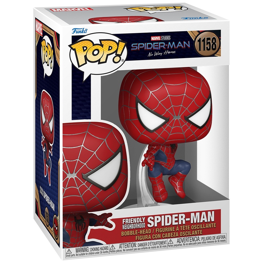 POP! Vinyl 1158: Marvel Spider-Man No Way Home - Leaping Spider-Man 2