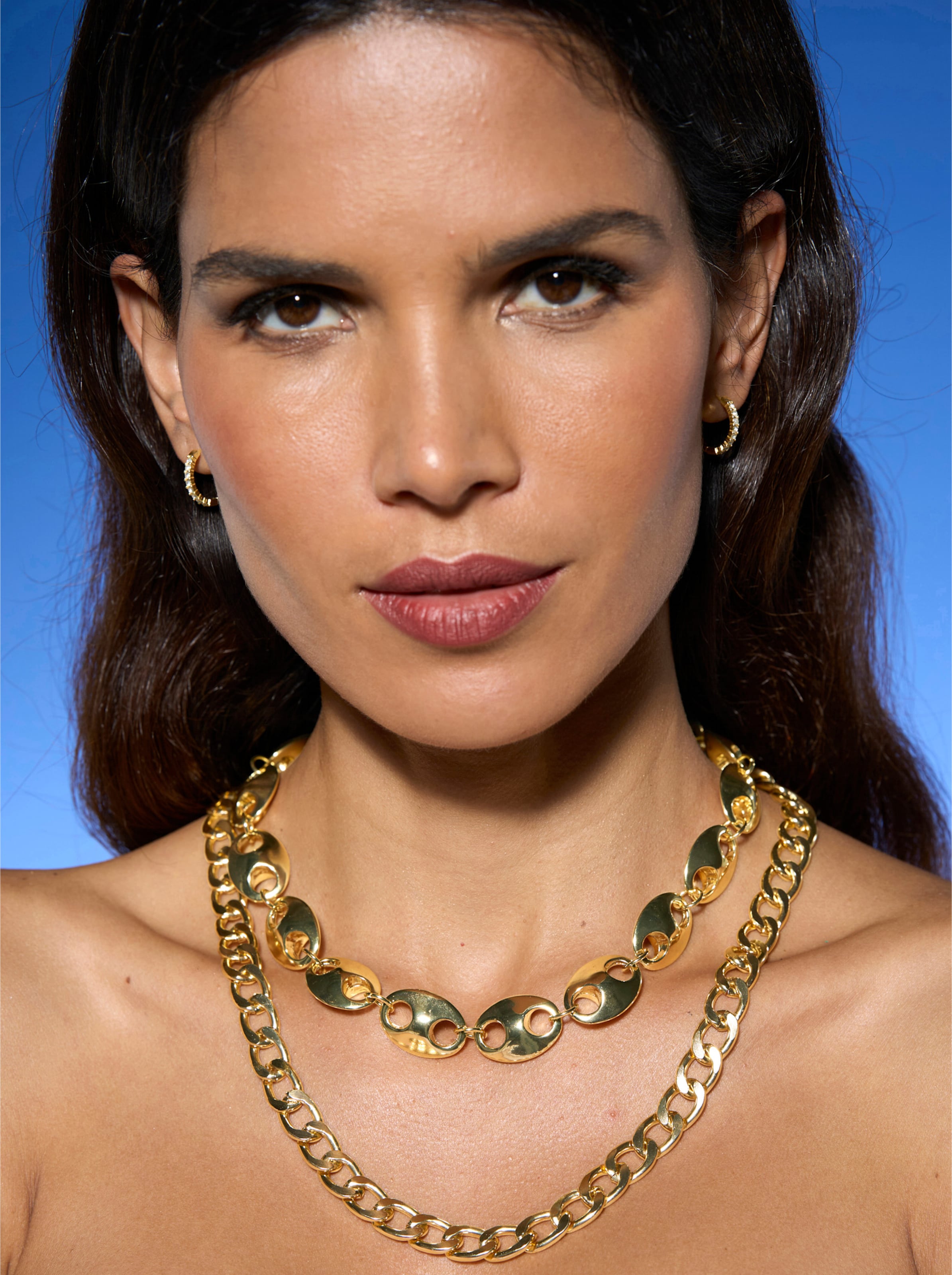 heine Collier in goldfarben