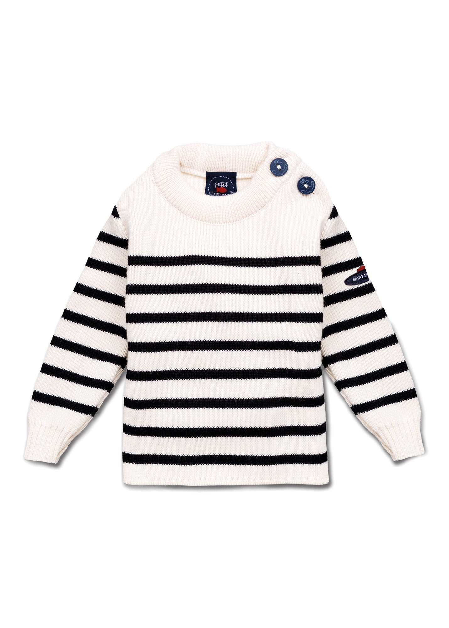 Pull marin rayé bébé Moussaillon