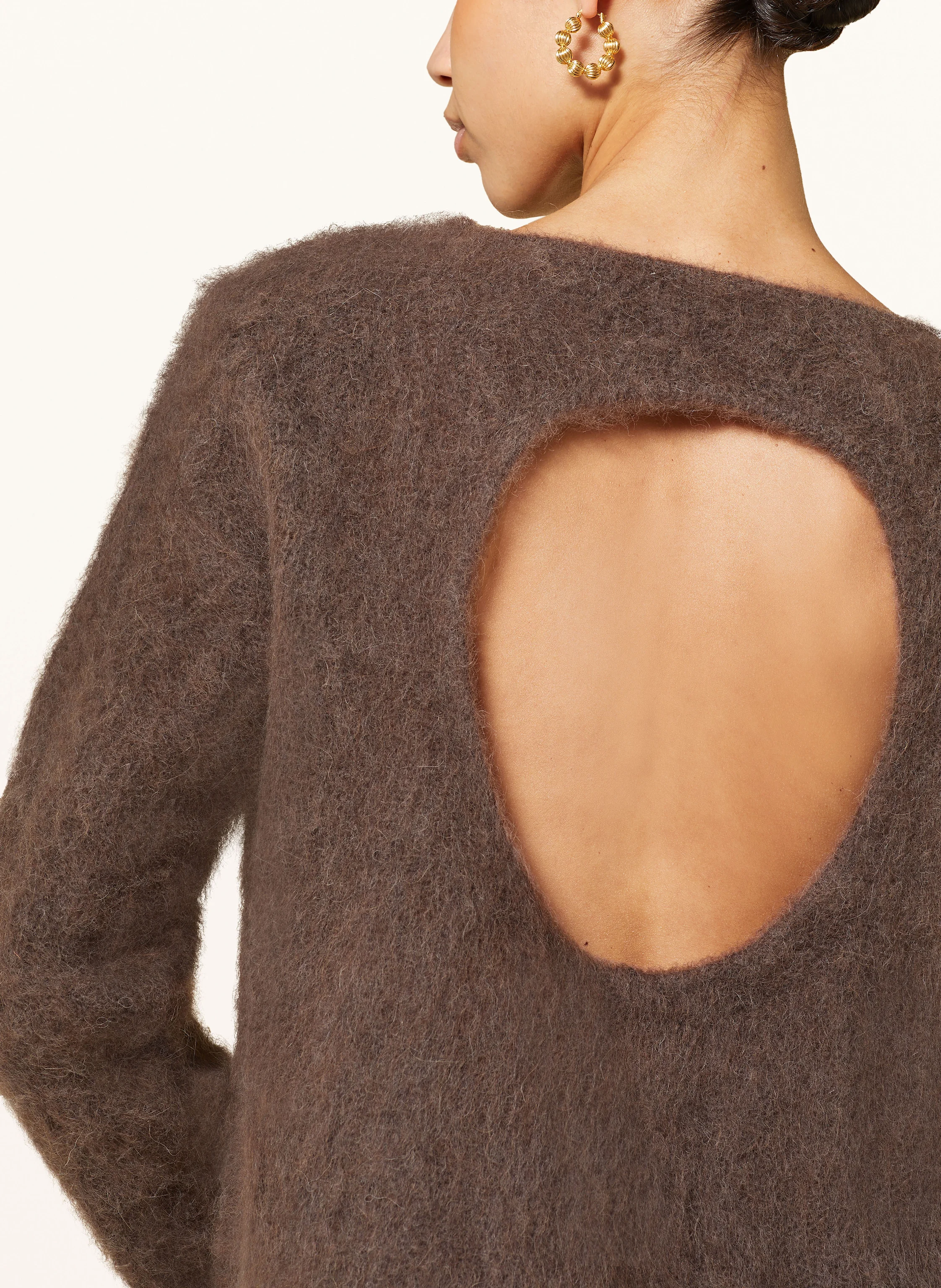 by Aylin Koenig Alpaka-Pullover ISABELLE mit Cut-out