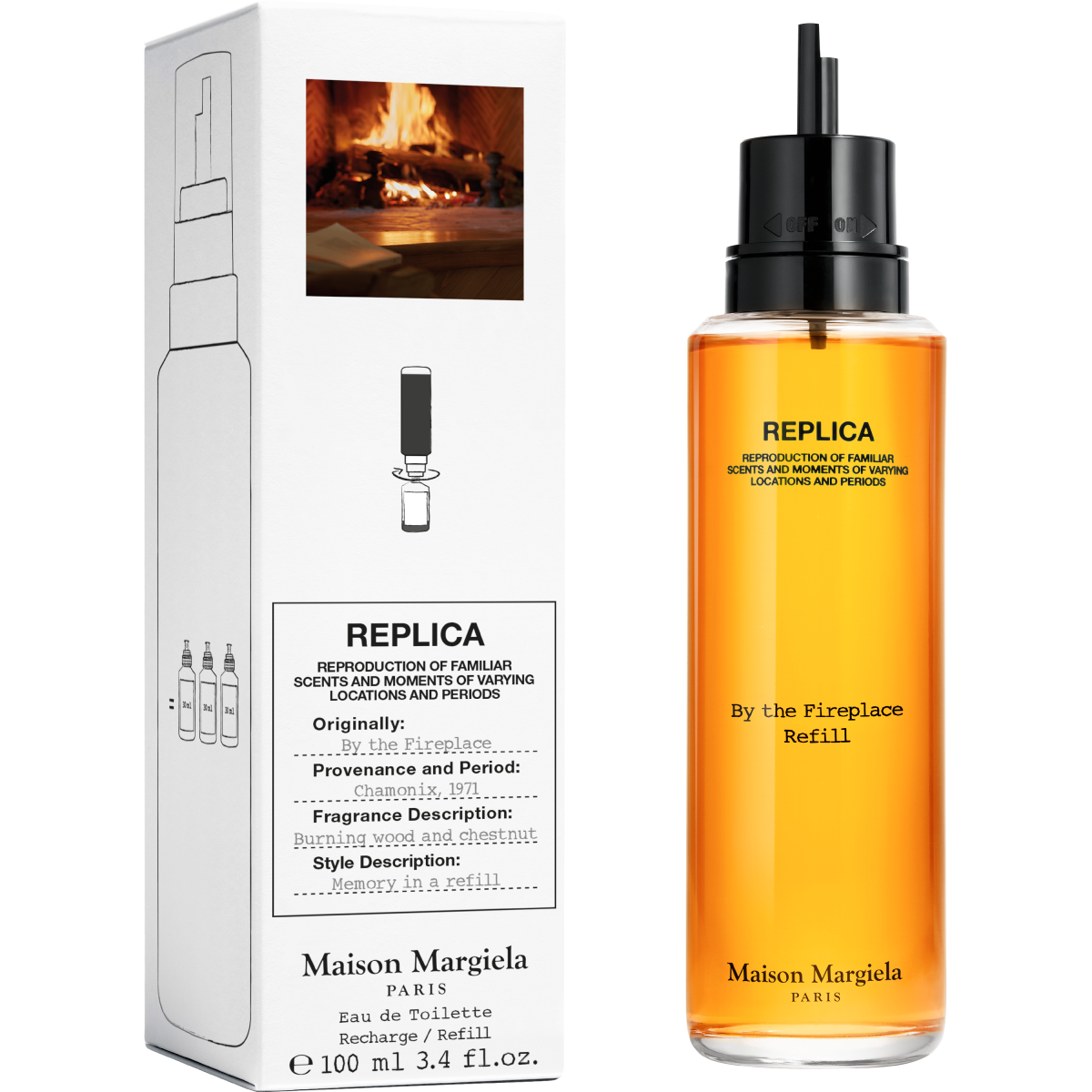 Maison Margiela REPLICA By The Fireplace Eau de Toilette - Flacon Recharge