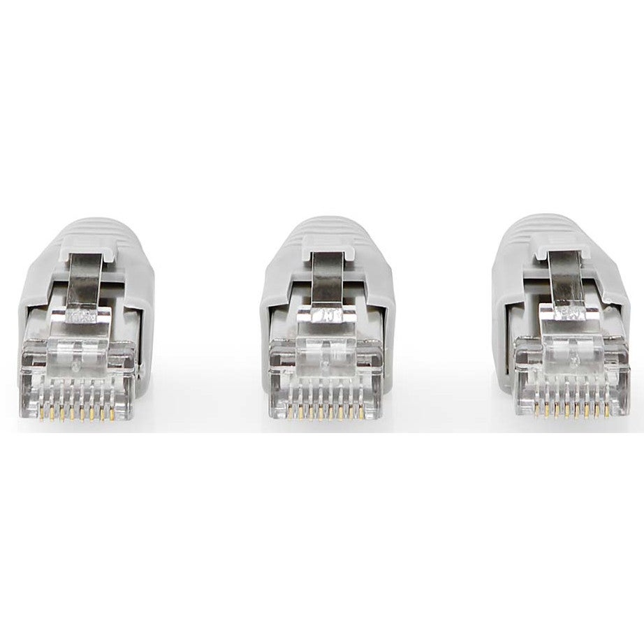 Nedis CCBW89380GY RJ45-connector voor CAT6a FTP netwerkkabel (set van 10)