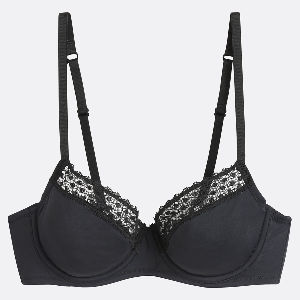 COLEÇÕES LA REDOUTE<br>Sutiã de microfibra bufante, Vikie