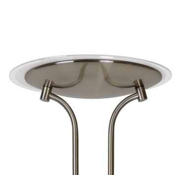 Lucide CHAMPIONLED leeslamp LED dimb. 3000K mat chroom