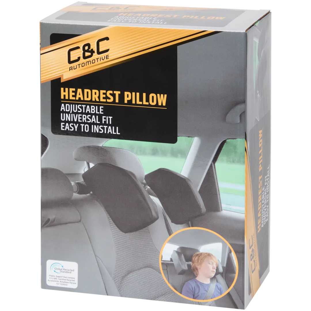 Coussin d’appuie-tête de voiture C&C