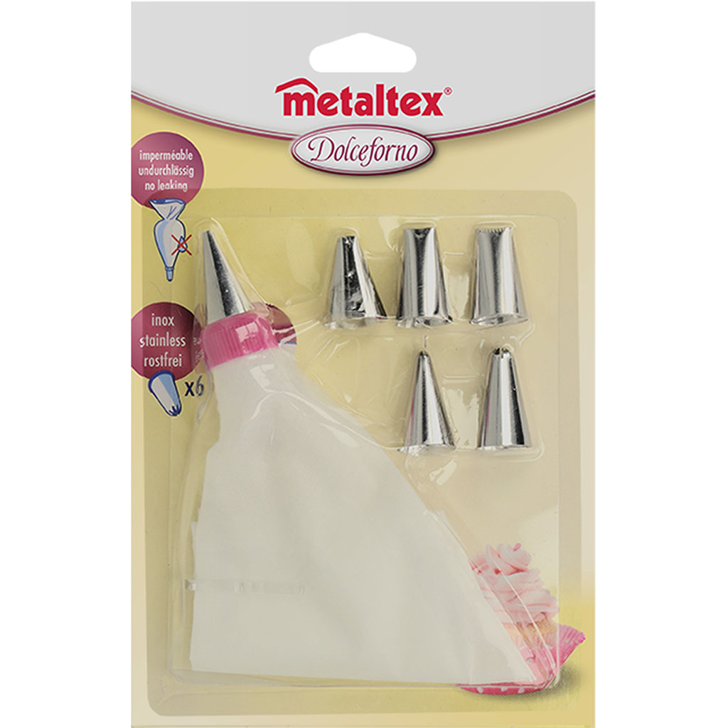 Poche à douille XL et 6 douilles