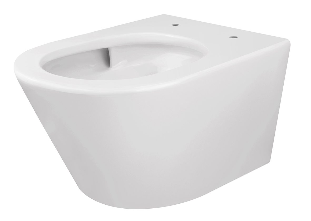Mueller Afesta randloos Tornado Flush glans wit