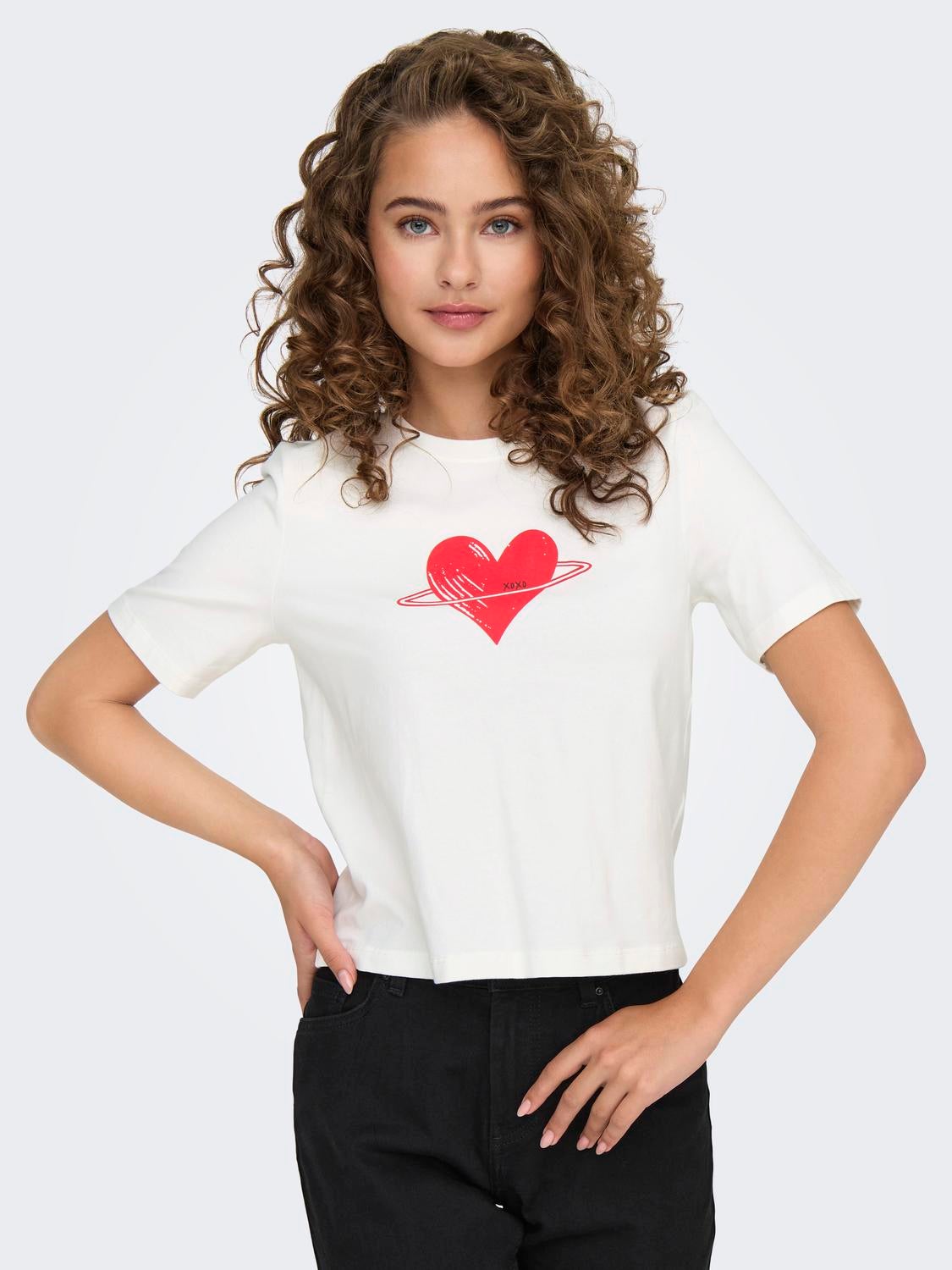 ONLVALLIE T-shirt Cloud Dancer
