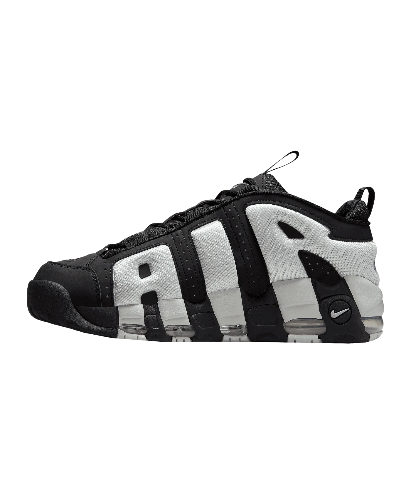 Nike Air More Uptempo Low Sneaker Schwarz F001