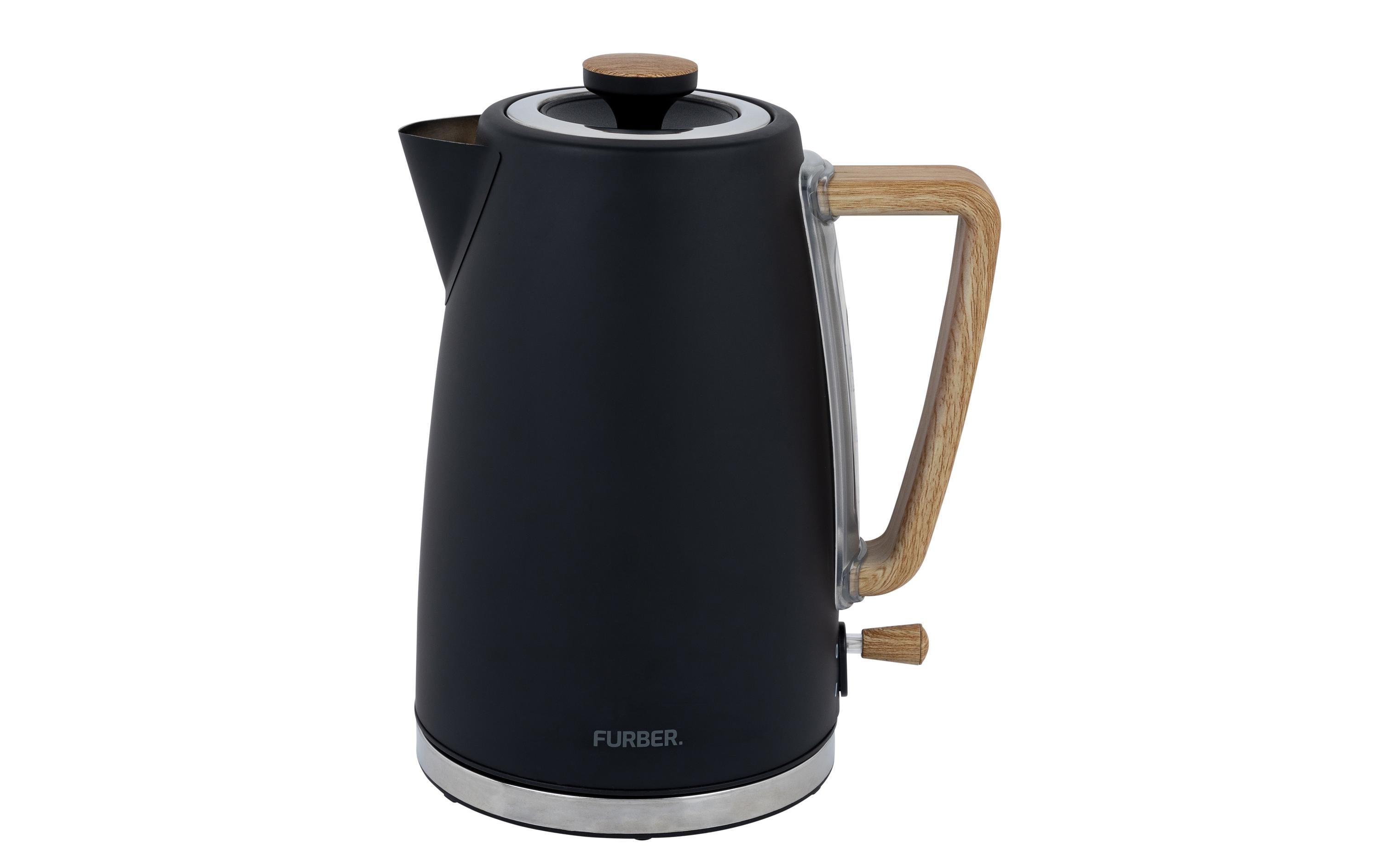 Wasserkocher, Standmixer und Toaster Set Chaplin Schwarz<br>Küchengeräte-Set im eleganten Retrolook