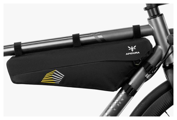 Sacoche de Cadre Apidura Racing 4L Noir / Jaune