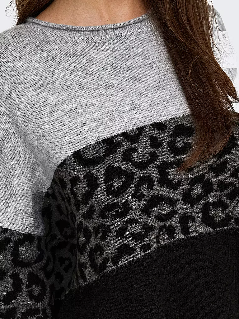 ONLY Pullover ONLJADE hellgrau