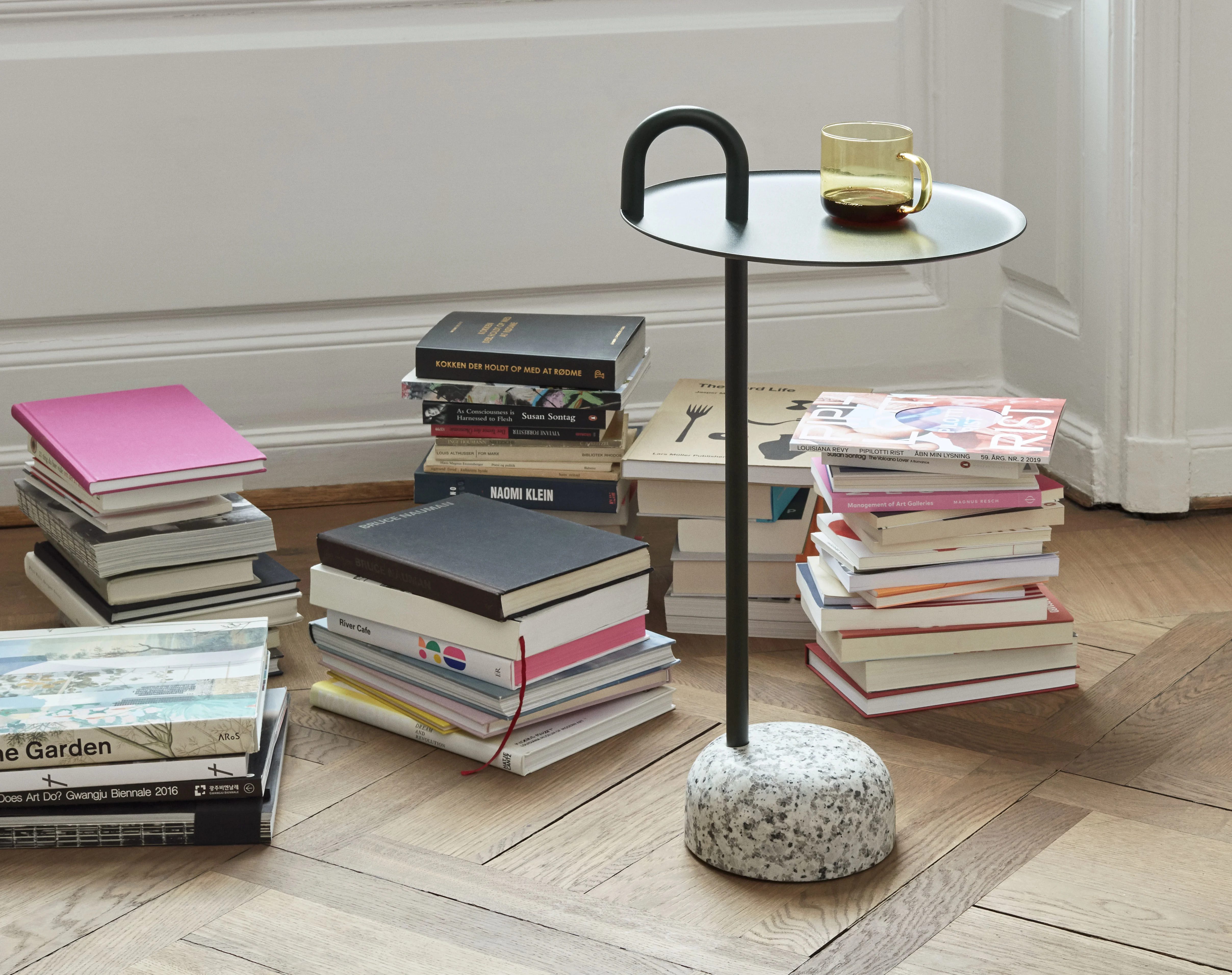BOWLER - Table d'appoint métal | Gris