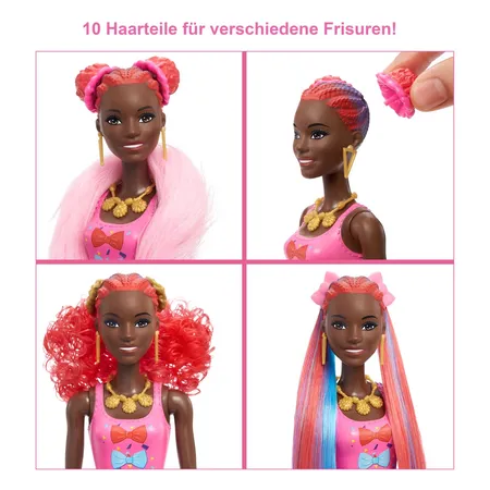 Barbie Color Reveal Hair Feature Spielset - Bows