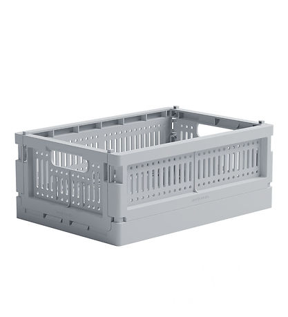 Made Crate Klappbox - Mini - 24x17x9,5 cm - Misty Grey