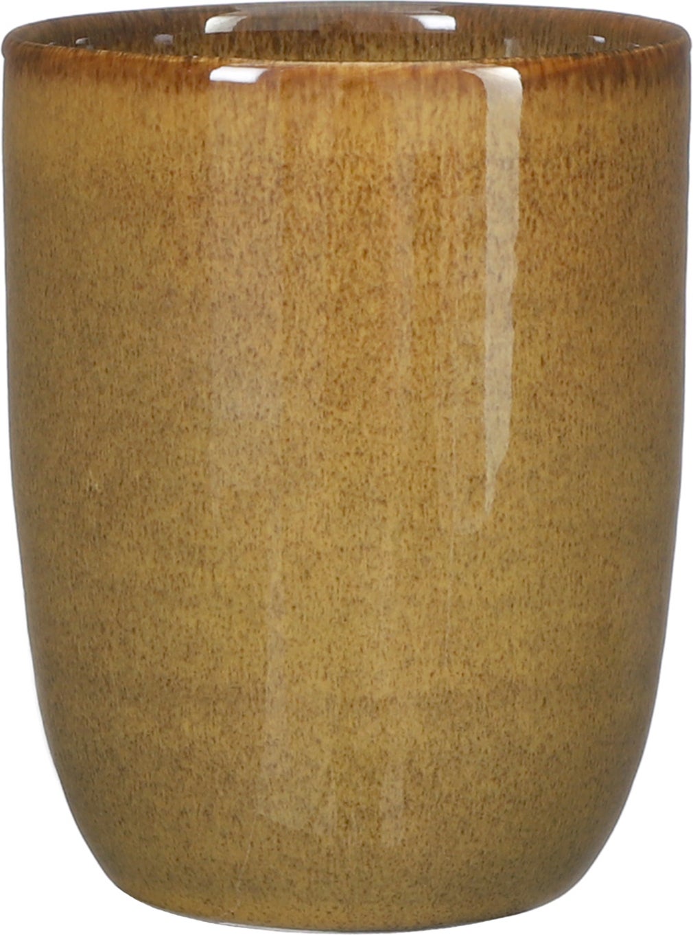Mica Decorations beker Tabo geel D 10 H 7,5 cm