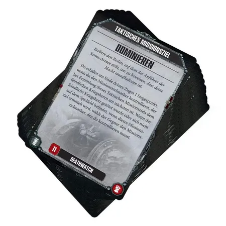 Games Workshop Warhammer 40.000 Datakarten: Deathwatch (Deutsch)