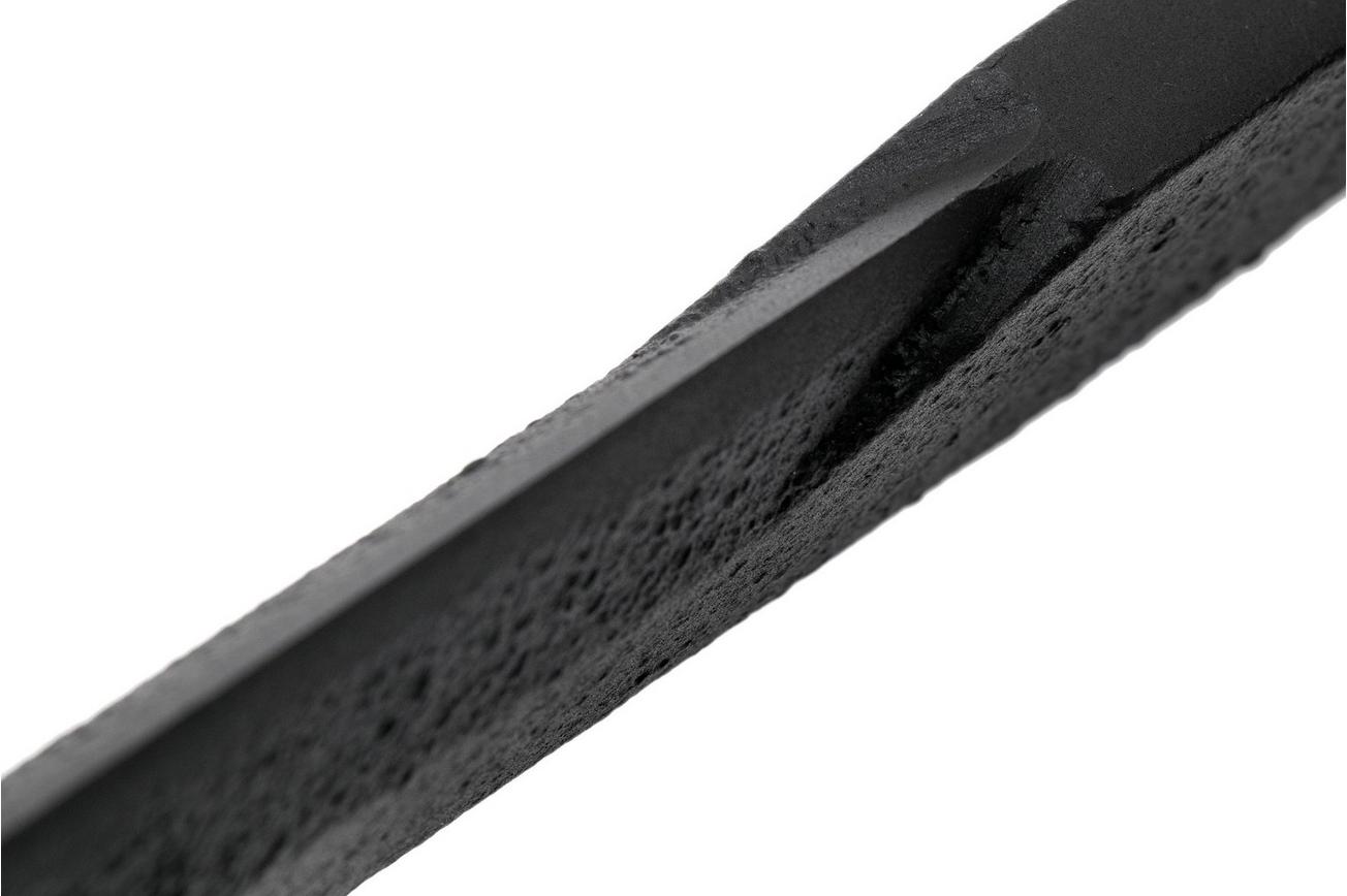 Flint Spanmesser, zwart, houtklover voor aanmaakhout