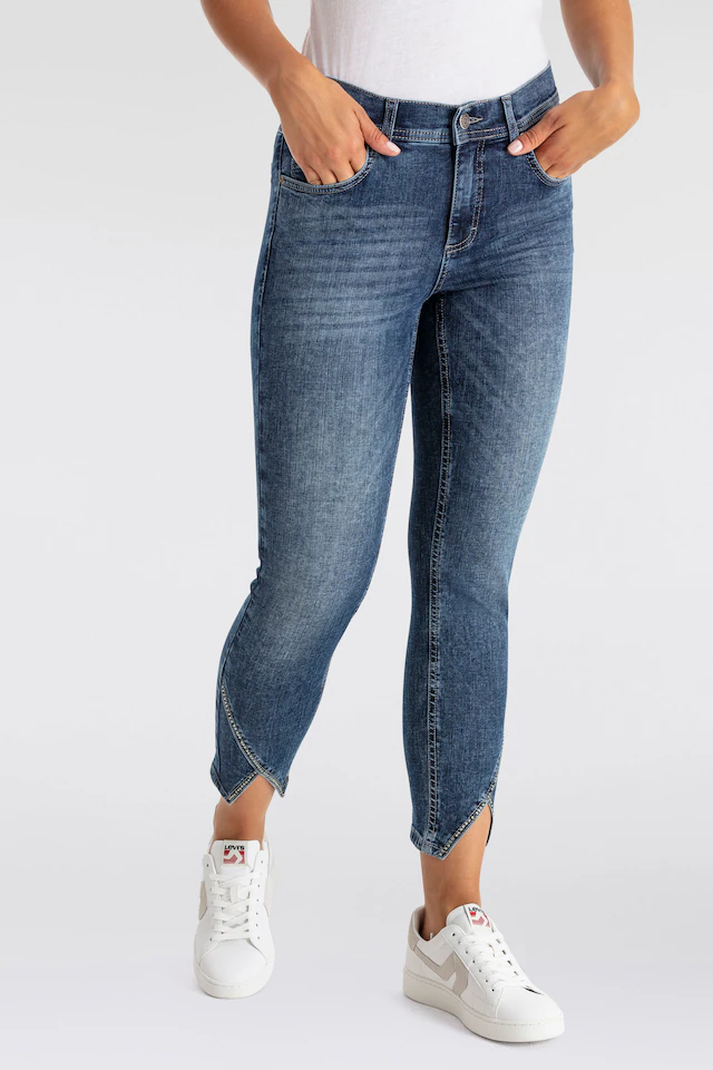 ANGELS 7/8-Jeans »Ornella«, mit Strassteinchen am Beinabschluss