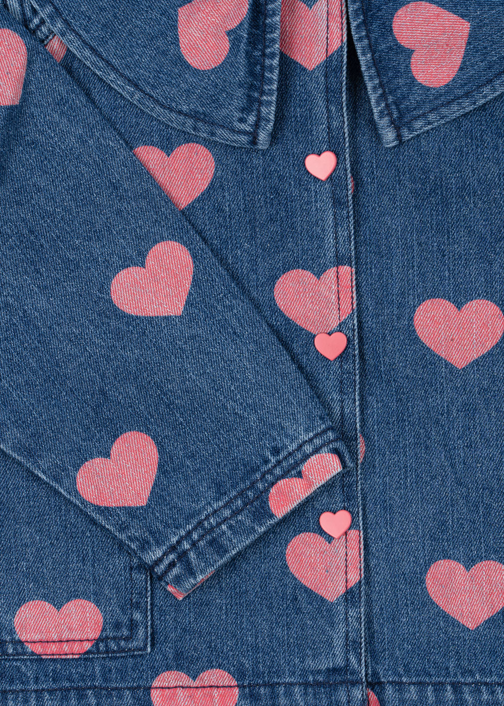 magot skjorte - bon coeur pink - 12M