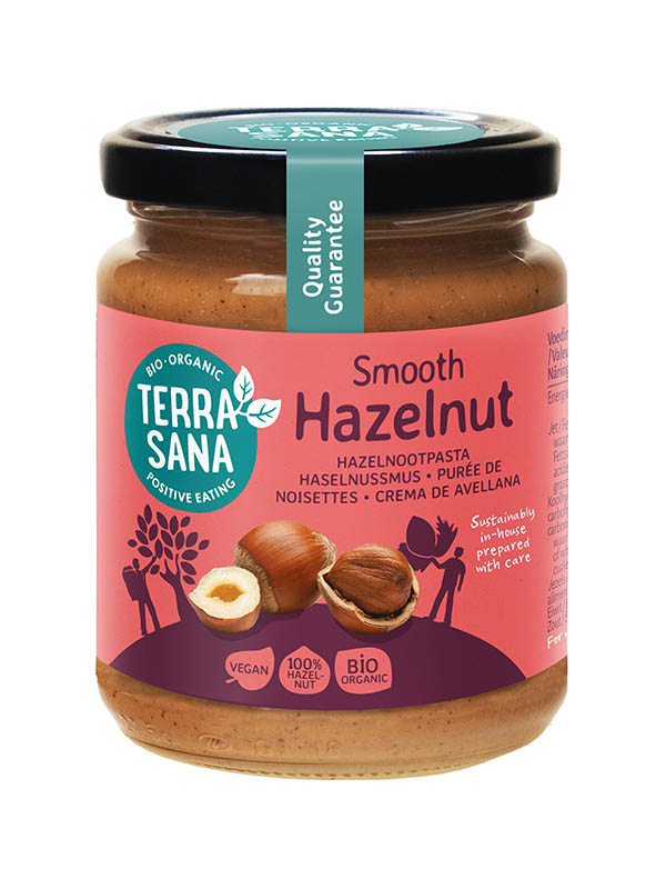 TerraSana Hazelnootpasta bio (250 gr)