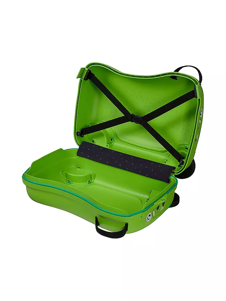 SAMSONITE Kinder Trolley mit vier Rollen DREAM2GO Dino hellgrün
