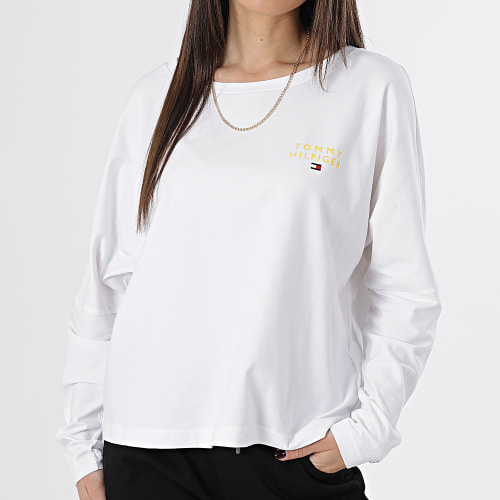 Tee Shirt Manches Longues Femme 4153 Blanc
