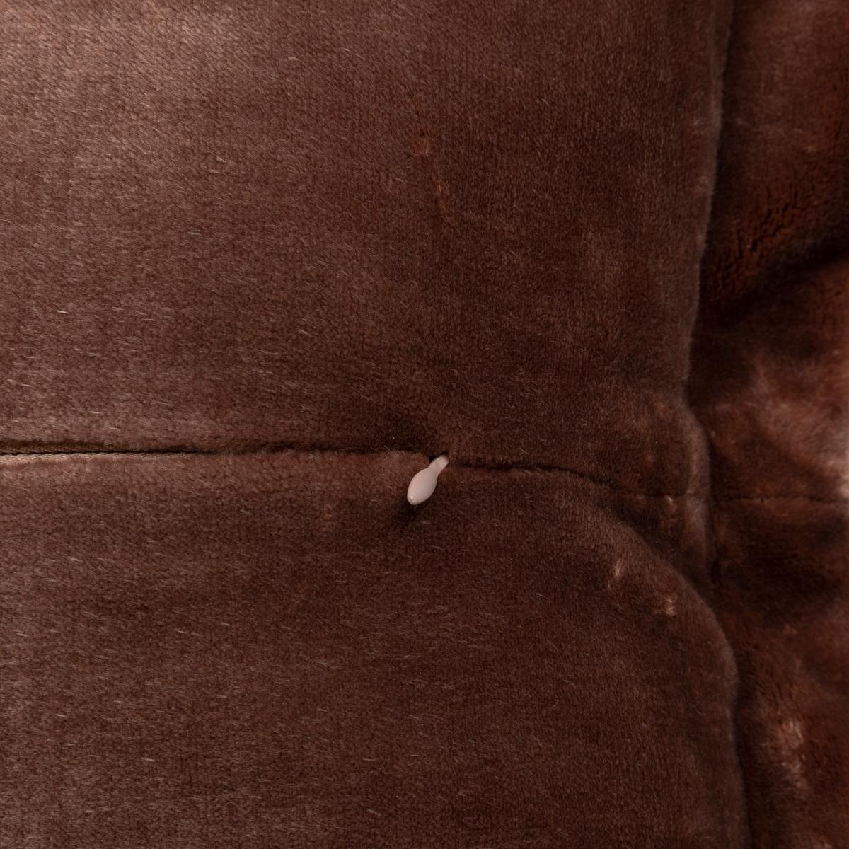 COUSSIN FLANELLE CUDDLY MARRON 38X58CM