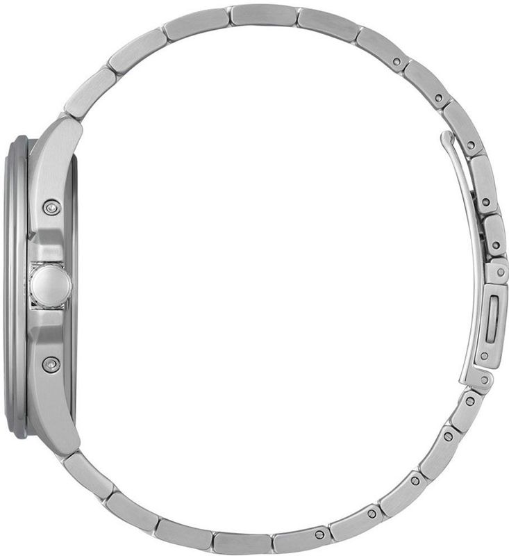 Polshorloge - Zilverkleurig - Saffierglas - Analoog - 10 Bar Waterdicht