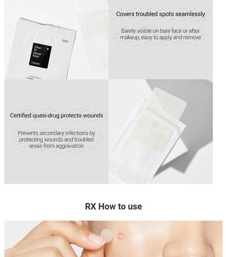 COSRX - Voordeelpakket - Acne Pimple Master Patch + Clear Fit Master Patch
