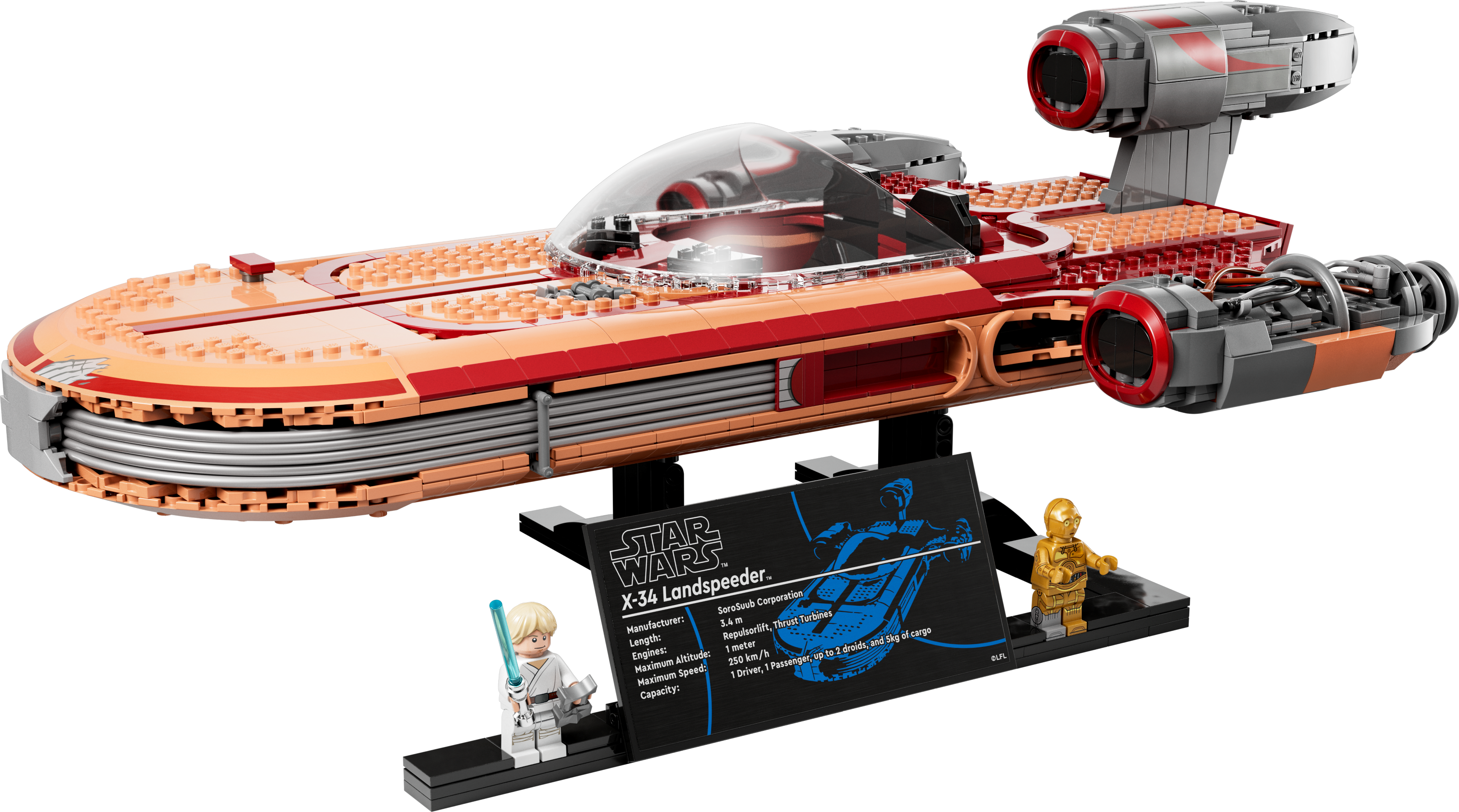 Landspeeder™ 75341 de Luke Skywalker
