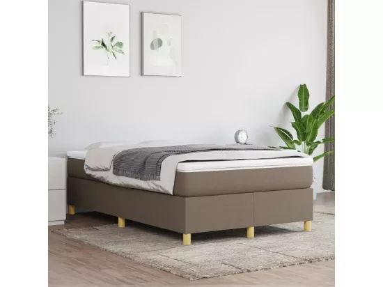 Sommier à lattes de lit Taupe 120x200 cm Tissu
