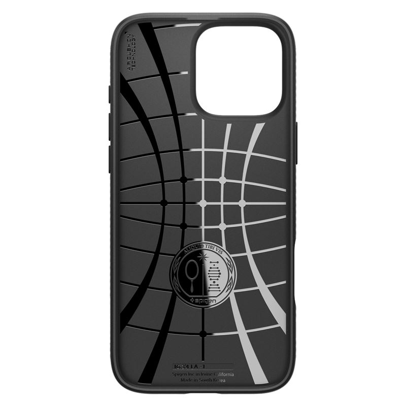 iPhone 16 Pro Liquid Air Case Gummi Hülle (ACS08117) - Schwarz