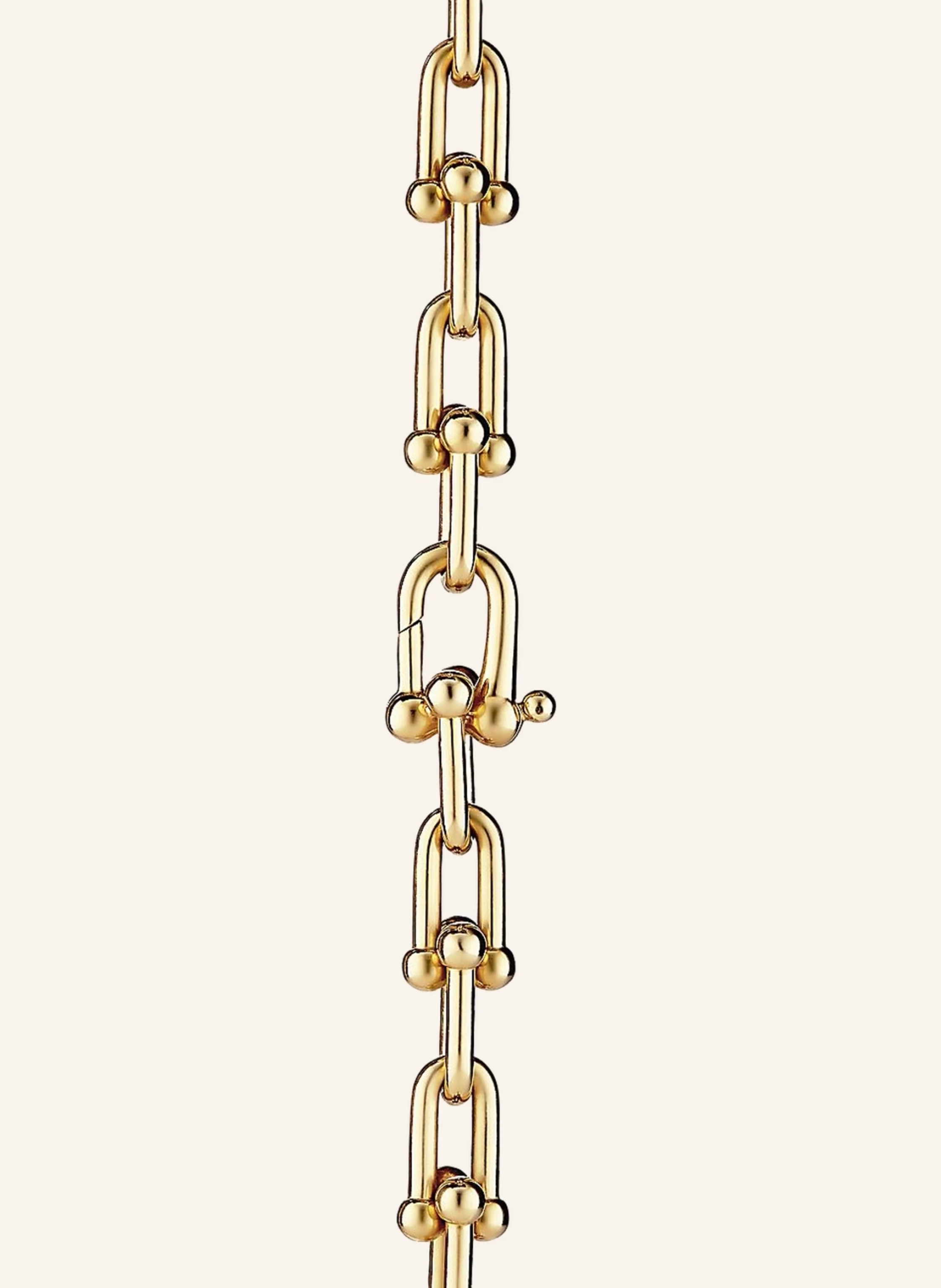 TIFFANY & Co. TIFFANY HARDWEAR HALSKETTE aus 18 Karat Gelbgold