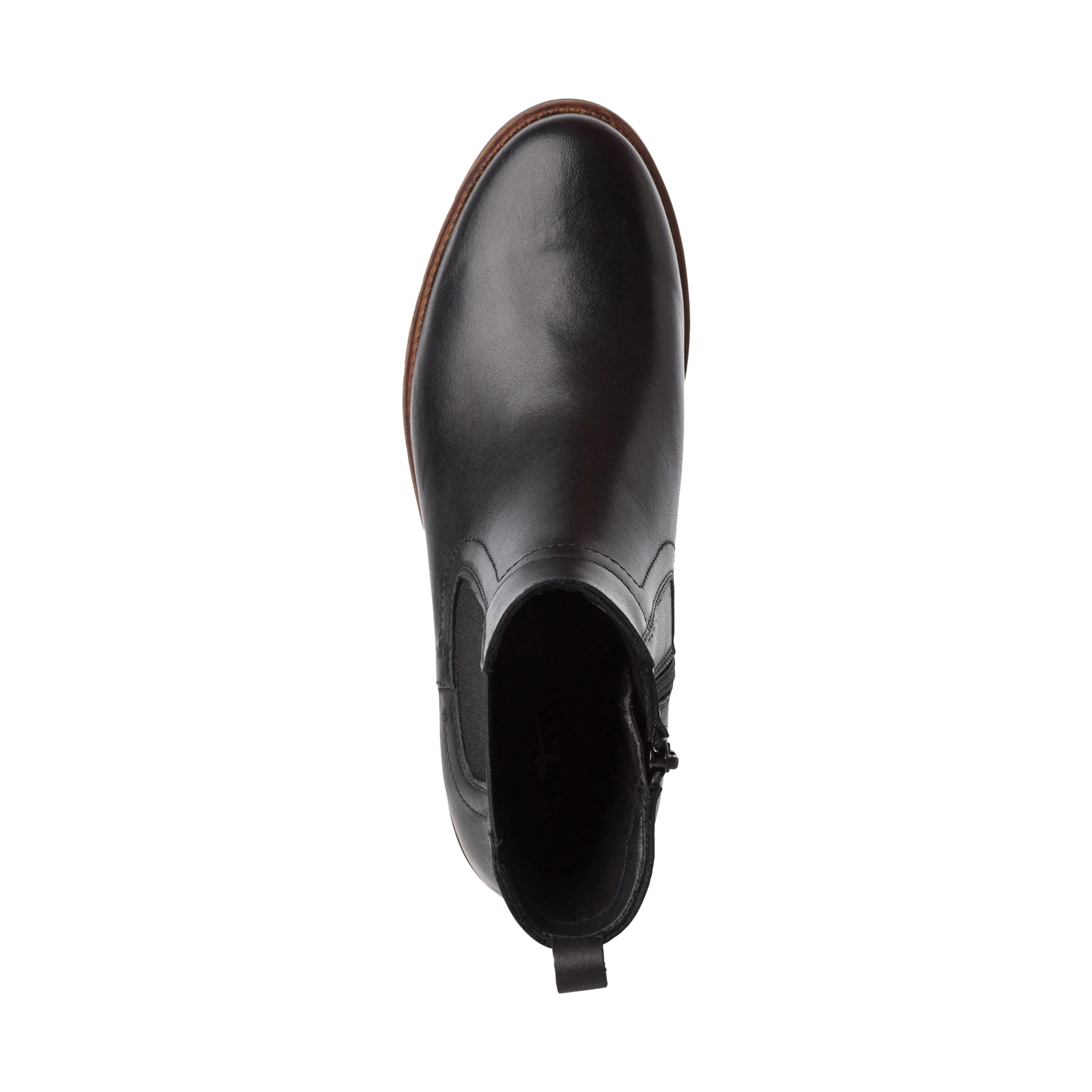 Bottines cuir | Noir
