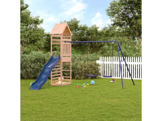 Aire de jeux d'extérieur bois massif de douglas