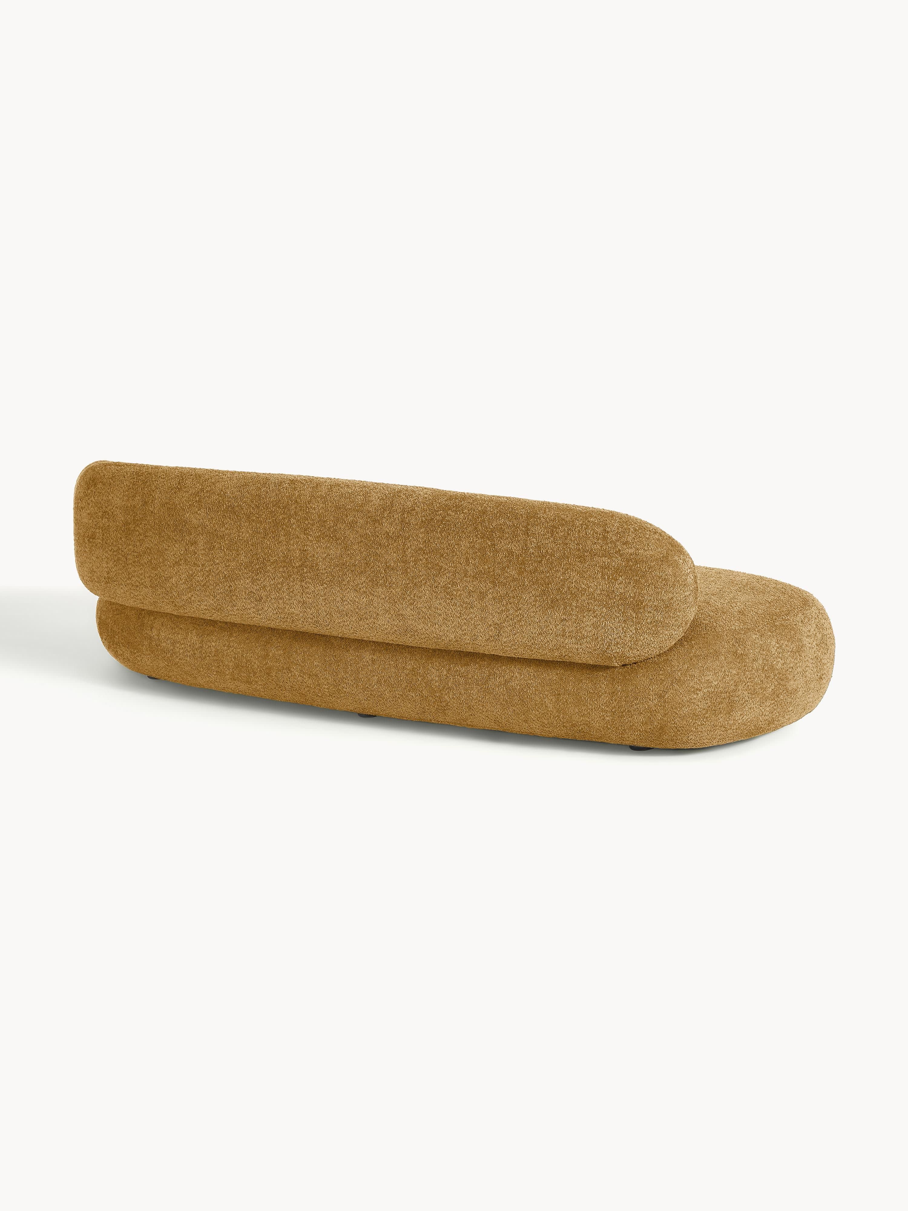 Bank Alba (3-zits) uit teddy bouclé