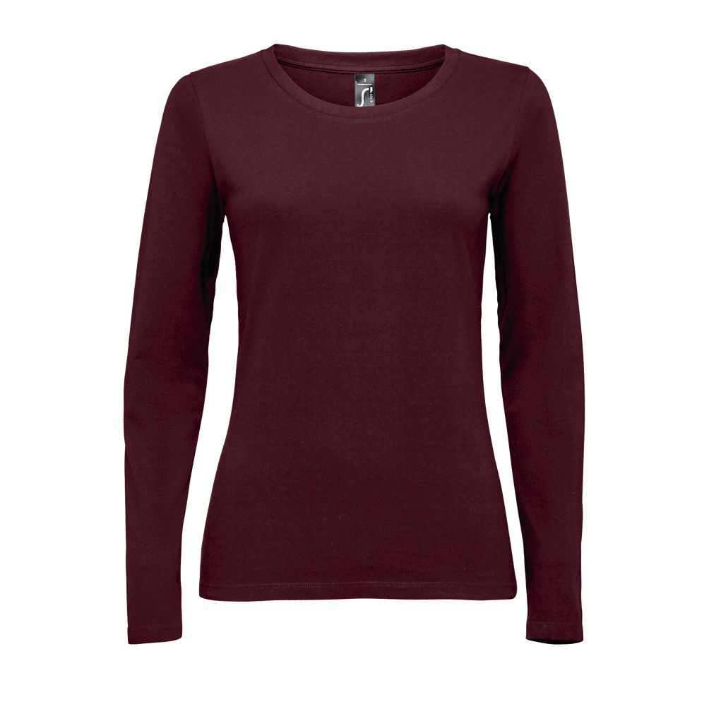 SOL'S 11425 - MAJESTIC Tee Shirt Femme Col Rond Manches Longues