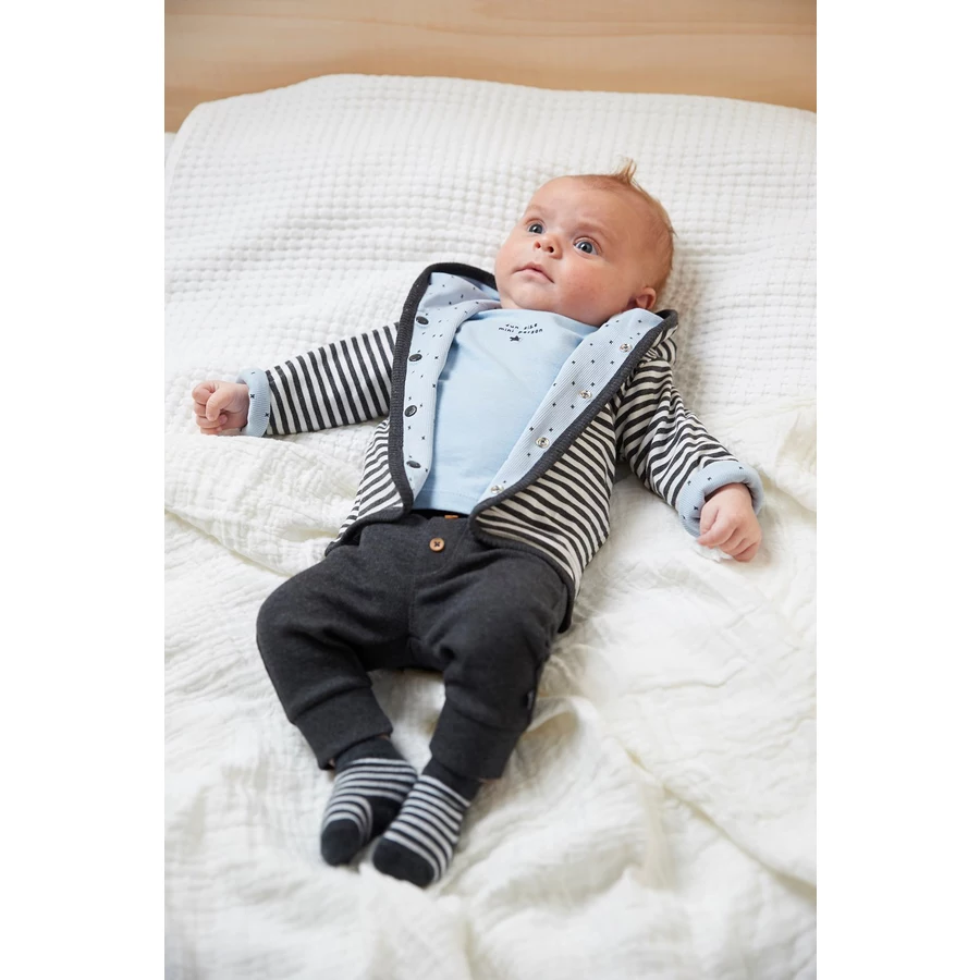 Feetje Longsleeve Fun Mini Person blau