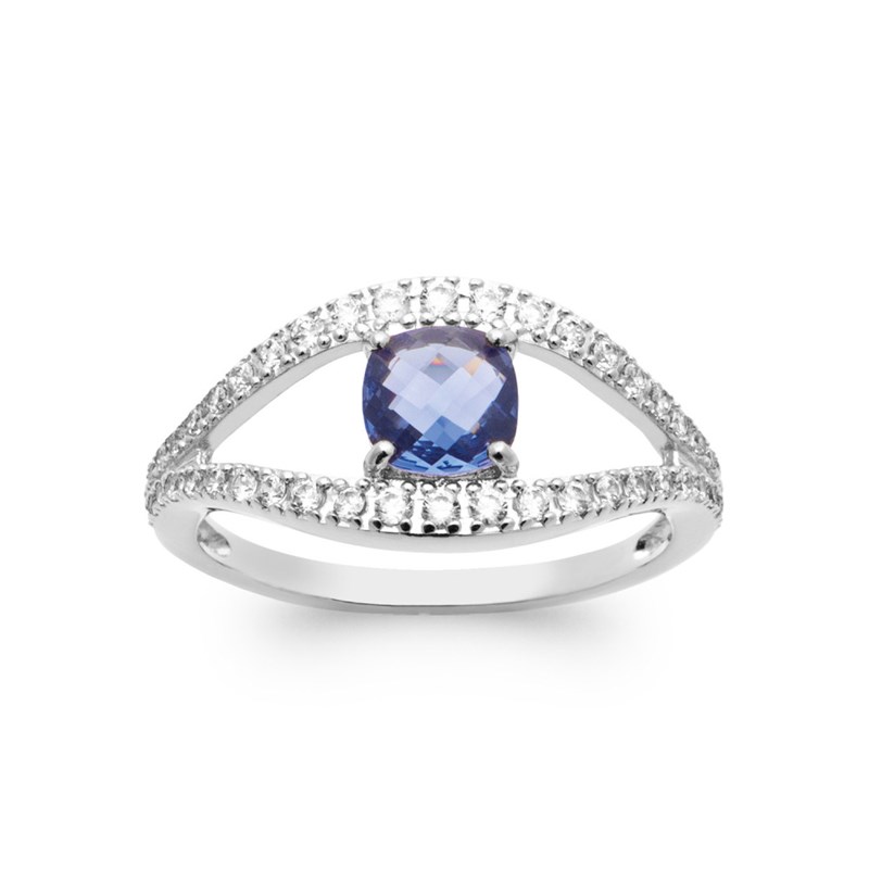 Bague Femme - Argent 925 - Oxyde de zirconium