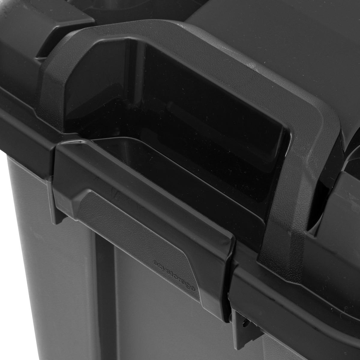 BOITE PLASTIQUE NOIR BUNKER PLUS 55L