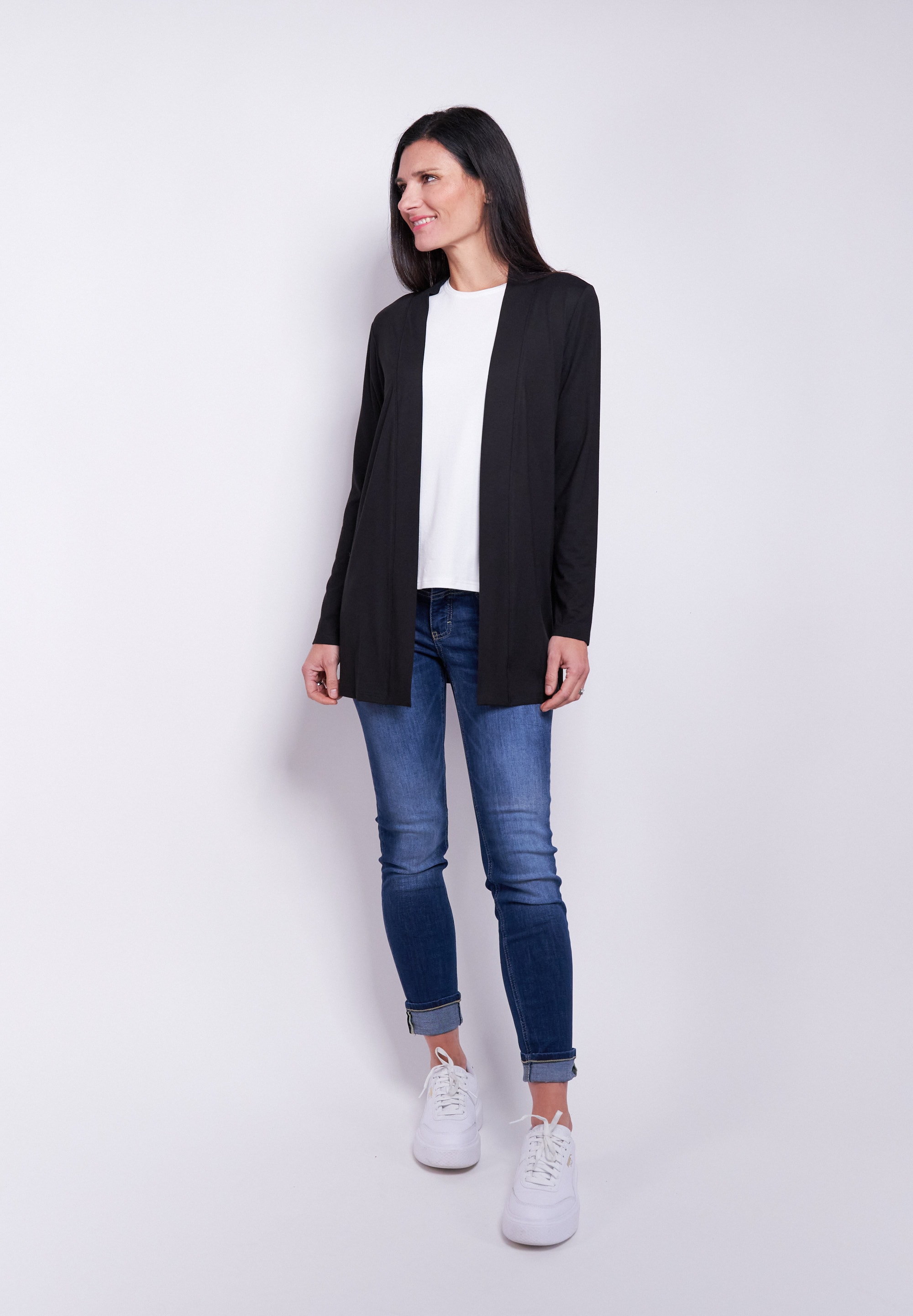 Seidel Moden Kurzjacke ohne Kapuze ohne Verschluss, MADE IN GERMANY
