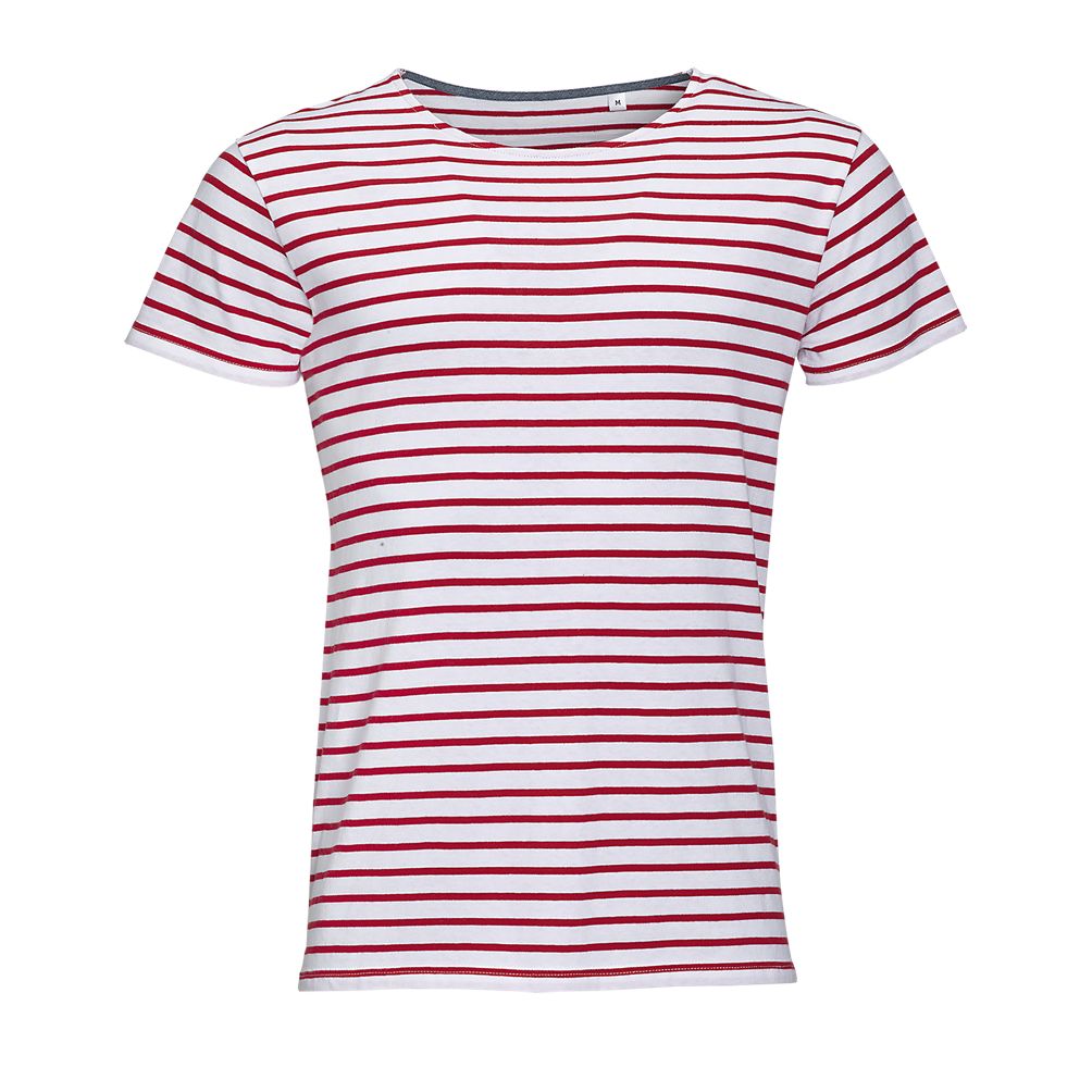 SOL'S 01398 - MILES MEN Tee Shirt Homme Col Rond Rayé