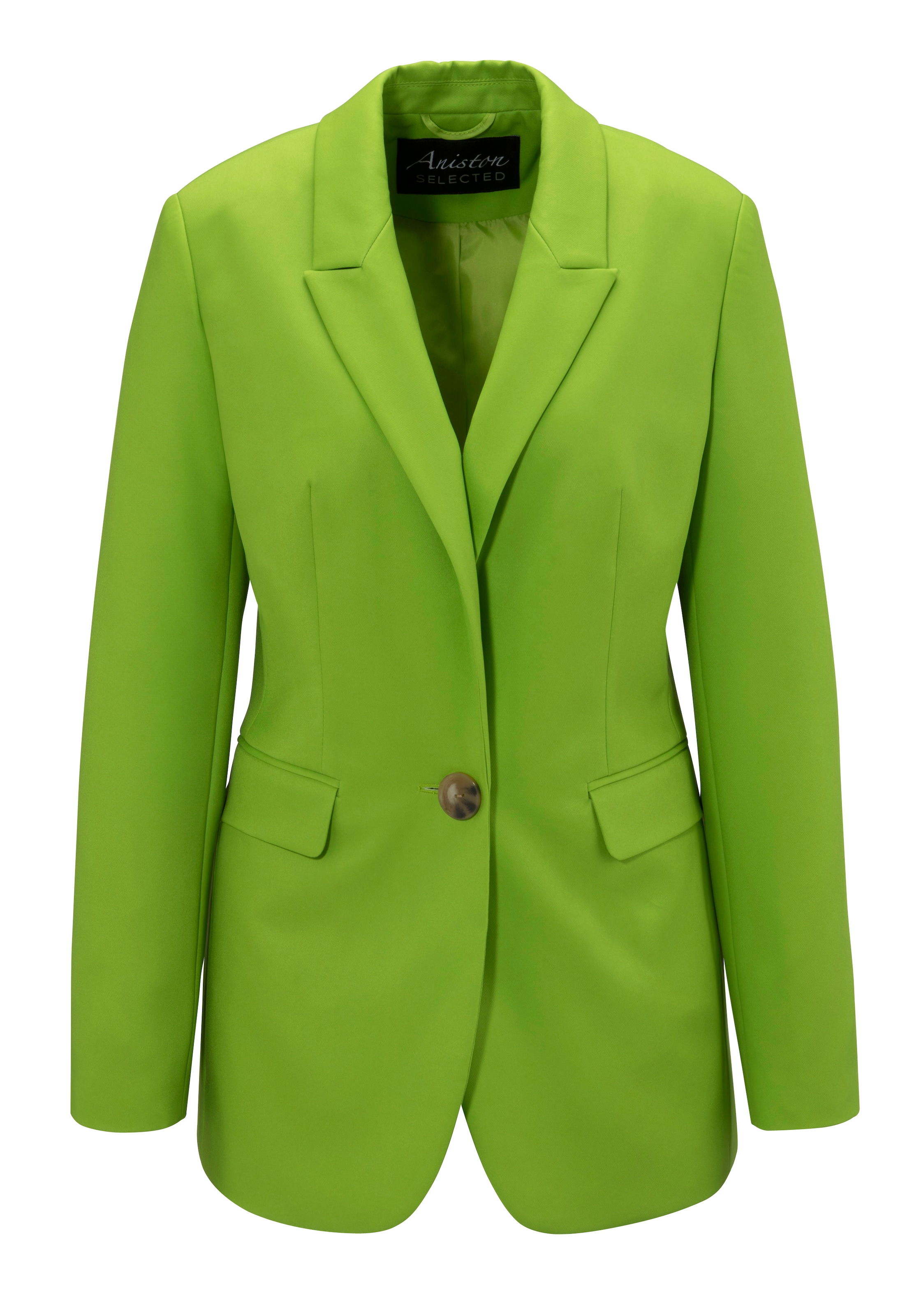 Aniston SELECTED Longblazer , in trendy Farbpalette