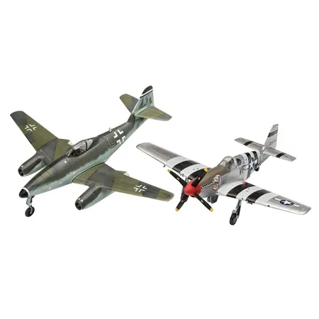 Revell Combat Set Messerschmitt Me262 & P-51B Mustang